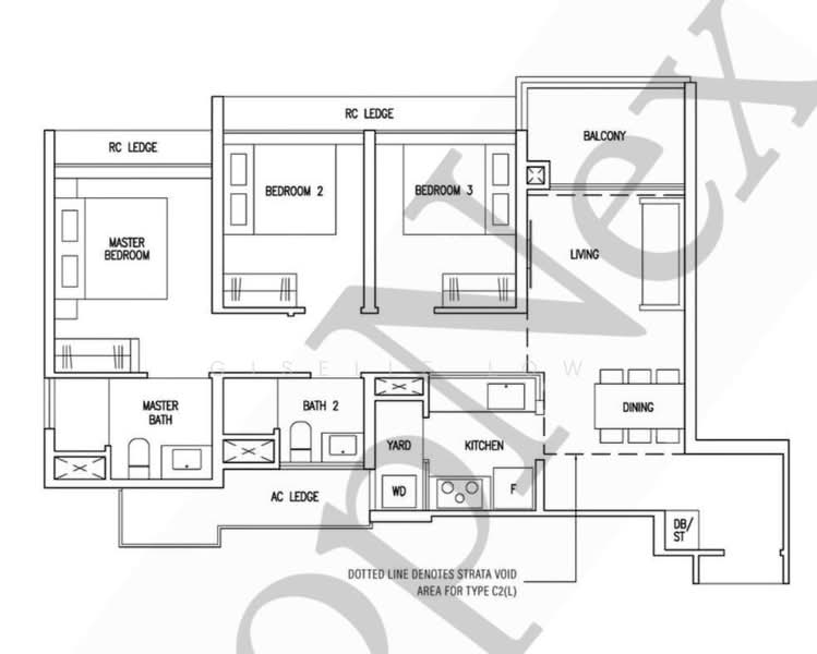 The Botany at Dairy Farm, 3 Dairy Farm Walk, 3 Bedrooms, 883 sqft, Condominium For Sale, by Giselle Low, 500146364 - PropertyGuru.com.sg