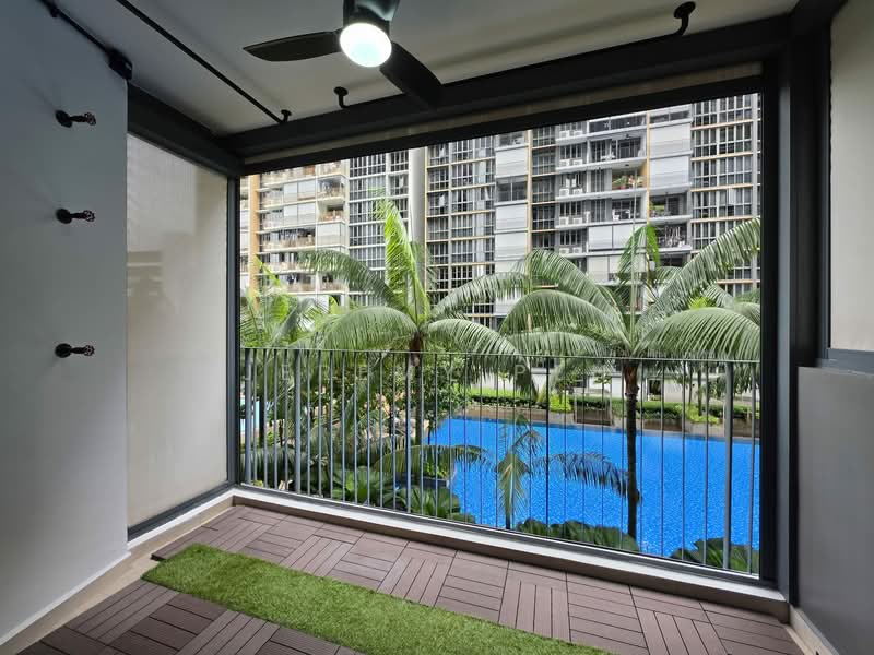 Sol Acres, 4 Choa Chu Kang Grove, 2 Bedrooms, 732 sqft, Executive Condominium For Sale, by Jeremy Peh, 500146373 - Balcony - PropertyGuru.com.sg