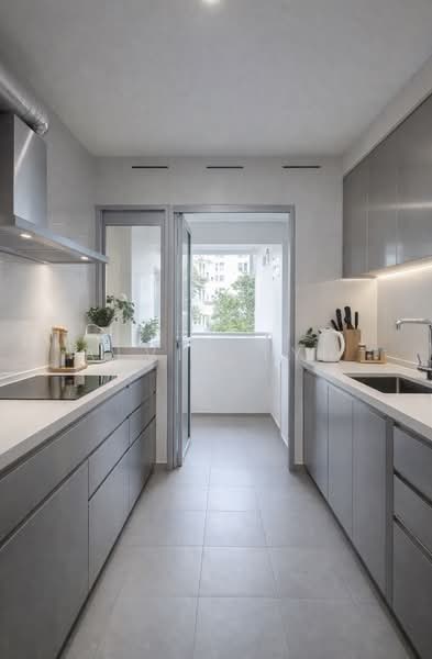 233B Sumang Lane, 233B Sumang Lane, 3 Bedrooms, 1,001 sqft, HDB Flat For Sale, by Alvin Tyh, 500146396 - Kitchen - PropertyGuru.com.sg
