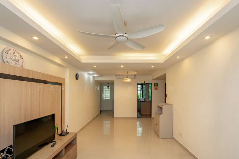 Simei Green Condominium, 11 Simei Street 4, 3 Bedrooms, 1,195 sqft, Condominium For Sale, by Carmen Chai Wai Mun, 500146431 - Living Room - PropertyGuru.com.sg