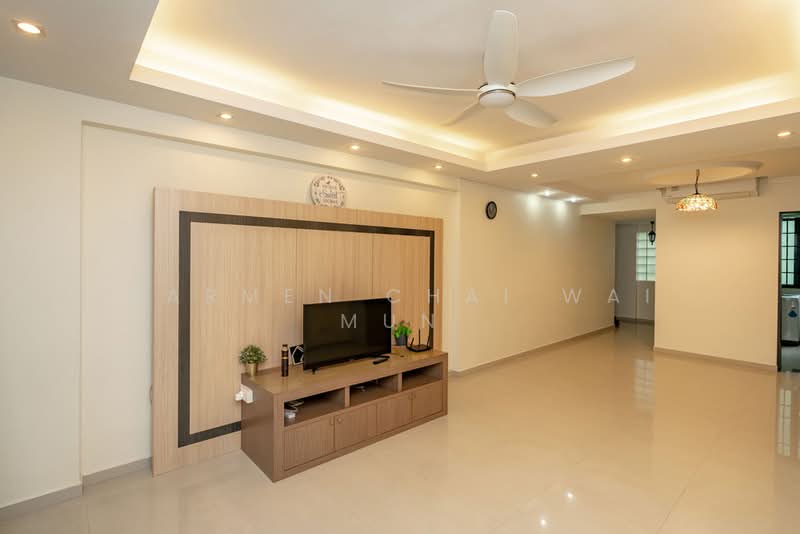 Simei Green Condominium, 11 Simei Street 4, 3 Bedrooms, 1,195 sqft, Condominium For Sale, by Carmen Chai Wai Mun, 500146431 - Living Room - PropertyGuru.com.sg