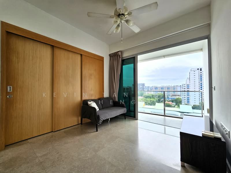 Eight Riversuites, 6 Whampoa East, 1 Bedroom, 441 sqft, Condominium For Rent, by Kevin Tan Yong Sheng, 500146450 - Living Room - PropertyGuru.com.sg