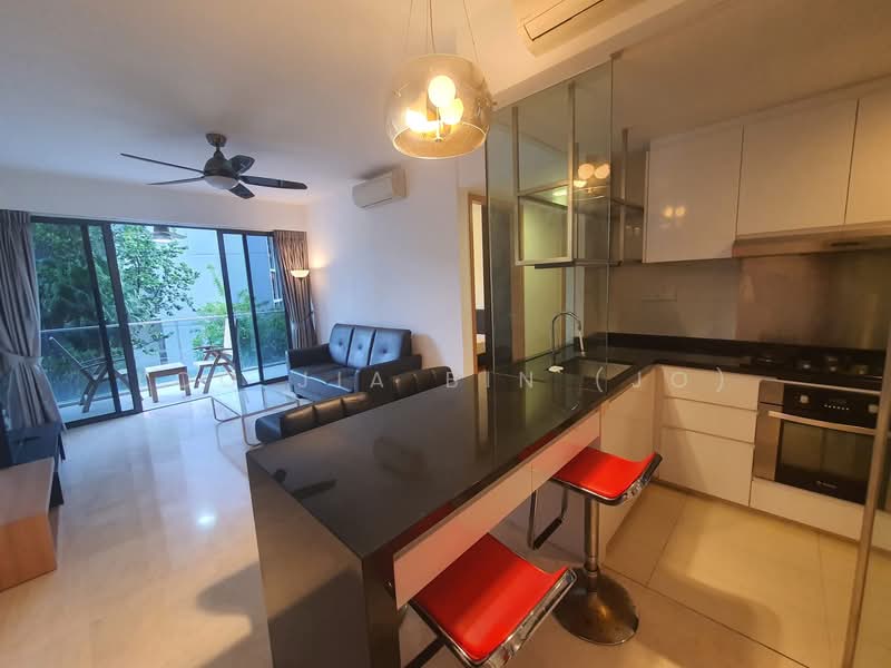 Waterfront Isle, 738 Bedok Reservoir Road, 2 Bedrooms, 904 sqft, Condominium For Rent, by Loo Jia Bin (Jo), 500146454 - Living Room - PropertyGuru.com.sg