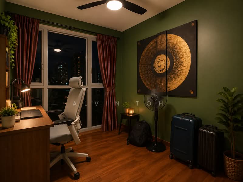 Eight Courtyards, 2 Canberra Drive, 4 Bedrooms, 1,378 sqft, Condominium For Sale, by Alvin Toh, 500146500 - Study - PropertyGuru.com.sg