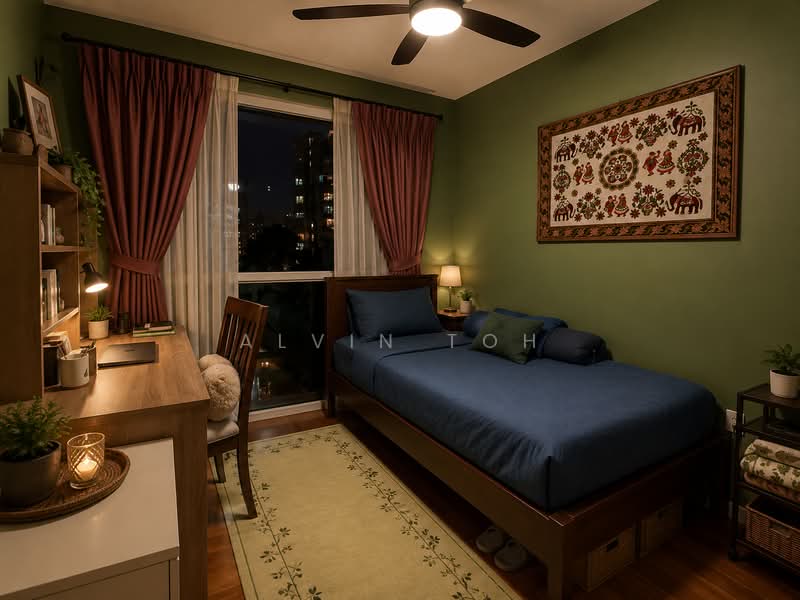 Eight Courtyards, 2 Canberra Drive, 4 Bedrooms, 1,378 sqft, Condominium For Sale, by Alvin Toh, 500146500 - Bedroom - PropertyGuru.com.sg
