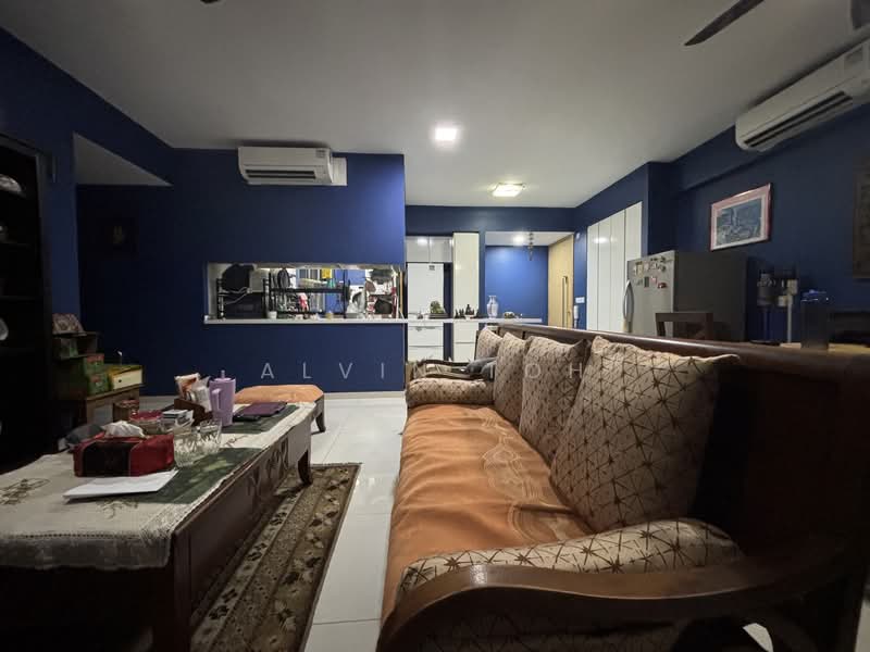 Eight Courtyards, 2 Canberra Drive, 4 Bedrooms, 1,378 sqft, Condominium For Sale, by Alvin Toh, 500146500 - Living Room - PropertyGuru.com.sg