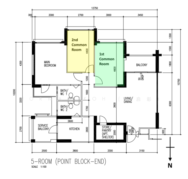 2C Boon Tiong Road, 2C Boon Tiong Road, Room Rental, 149 sqft, HDB Flat For Rent, by Norman Koh (许启彰), 500146533 - PropertyGuru.com.sg