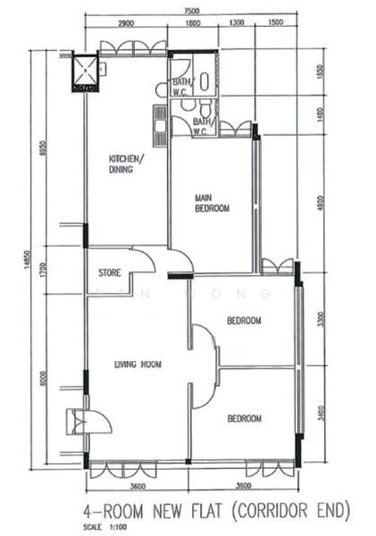 752 Yishun Street 72, 752 Yishun Street 72, 3 Bedrooms, 990 sqft, HDB Flat For Sale, by Ben Wong, 500146572 - PropertyGuru.com.sg