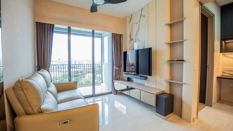 The Florence Residences, 99 Hougang Avenue 2, 1 Bedroom, 527 sqft, Condominium For Sale, by Chua Le Bing, 500146591 - Living Room - PropertyGuru.com.sg