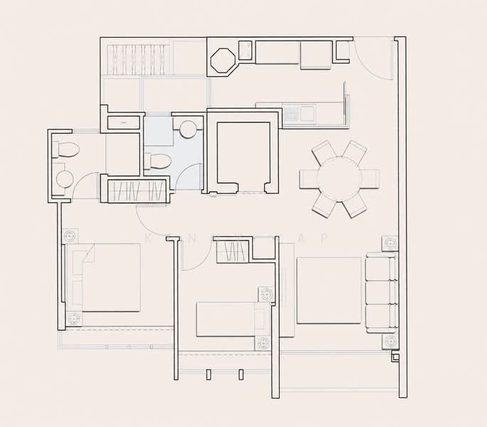 D'Lotus, 10 Lorong Ampas, 2 Bedrooms, 807 sqft, Condominium For Rent, by Kenny Yap, 500146624 - PropertyGuru.com.sg