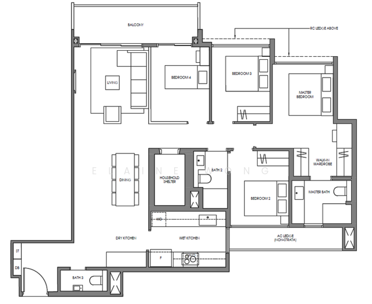 π 1km Nan Hua Primary School π, , 4 Bedrooms, 1,270 sqft, Condominium For Sale, by Elaine Wong, 500146661 - PropertyGuru.com.sg