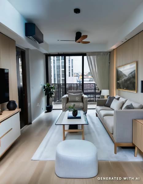 Sceneca Residence, Tanah Merah Kechil Link, 3 Bedrooms, 904 sqft, Condominium For Rent, by Khairan Fairuzal Kassim, 500146671 - Living Room - PropertyGuru.com.sg