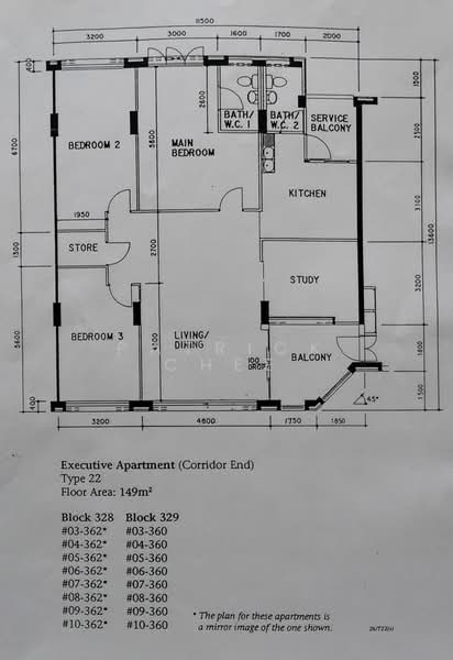 329 Tampines Street 32, 329 Tampines Street 32, 3 Bedrooms, 1,604 sqft, HDB Flat For Sale, by Patrick Chee, 500146679 - PropertyGuru.com.sg