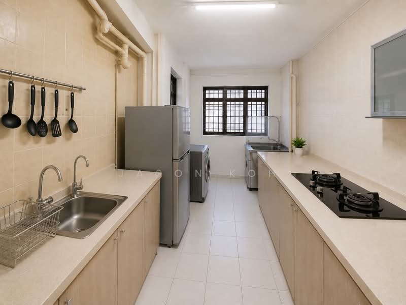 805 King George's Avenue, 805 King George's Avenue, 1 Bedroom, 474 sqft, HDB Flat For Sale, by Jason Koh, 500146685 - Kitchen - PropertyGuru.com.sg