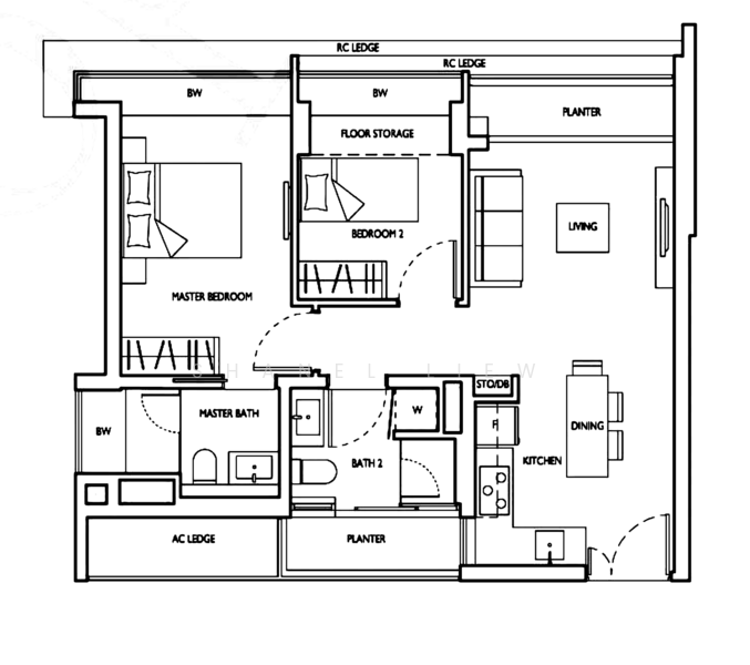 D'Nest, 131 Pasir Ris Grove, 2 Bedrooms, 775 sqft, Condominium For Sale, by Shanel Liew, 500146703 - PropertyGuru.com.sg