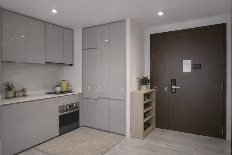 Parc Esta, 822 Sims Avenue, 2 Bedrooms, 732 sqft, Condominium For Rent, by Rebecca Mok, 500146724 - Kitchen - PropertyGuru.com.sg