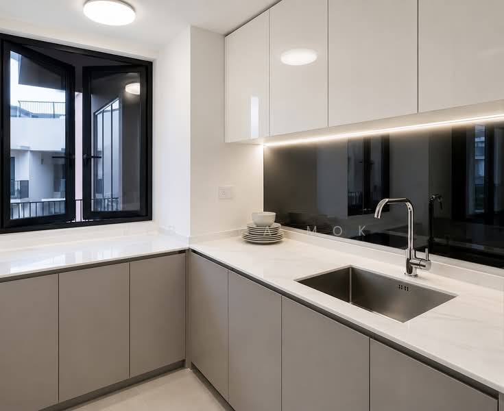 Parc Esta, 822 Sims Avenue, 2 Bedrooms, 958 sqft, Condominium For Rent, by Rebecca Mok, 500146724 - Kitchen - PropertyGuru.com.sg