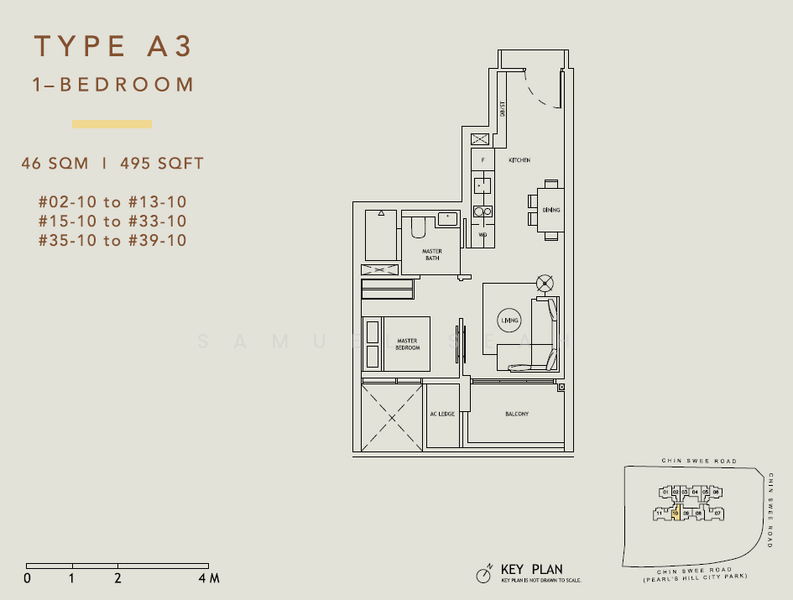 The Landmark, 173 Chin Swee Road, 1 Bedroom, 495 sqft, Condominium For Sale, by Samuel Seah, 500146750 - PropertyGuru.com.sg