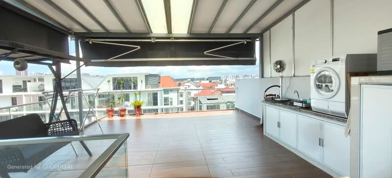 Laverne's Loft, 66 Lorong L Telok Kurau, 2 Bedrooms, 1,249 sqft, Condominium For Sale, by Elson Lim, 500146753 - Balcony - PropertyGuru.com.sg