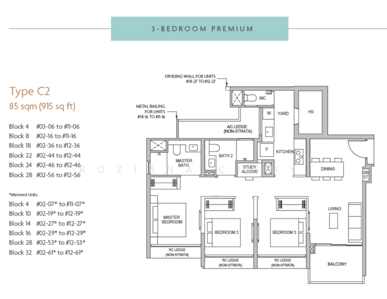 Coastal Cabana, 32 Jalan Loyang Besar, 3 Bedrooms, 915 sqft, Executive Condominium For Sale, by Roziana Cindy, 500146763 - PropertyGuru.com.sg