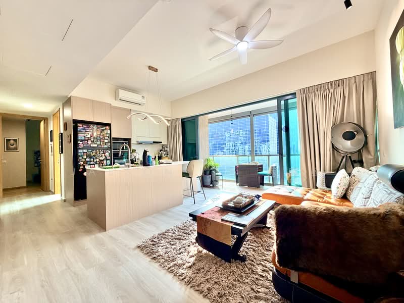 Soleil @ Sinaran, 6 Sinaran Drive, 2 Bedrooms, 936 sqft, Condominium For Rent, by Jaeson Lin 林暉盛, 500146769 - Living Room - PropertyGuru.com.sg