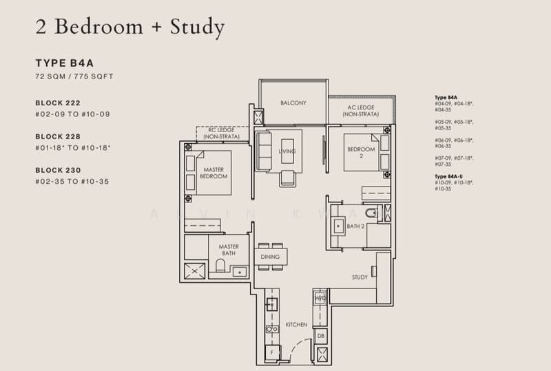 The Sen, De Souza Avenue, 2 Bedrooms, 678 sqft, Condominium For Sale, by Alvin Kwan, 500146793 - PropertyGuru.com.sg