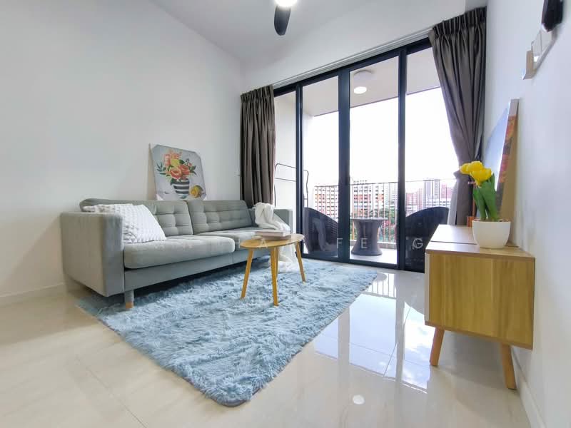 Riverfront Residences, 49 Hougang Avenue 7, 3 Bedrooms, 872 sqft, Condominium For Rent, by Tan Hao Feng, 500146812 - Living Room - PropertyGuru.com.sg