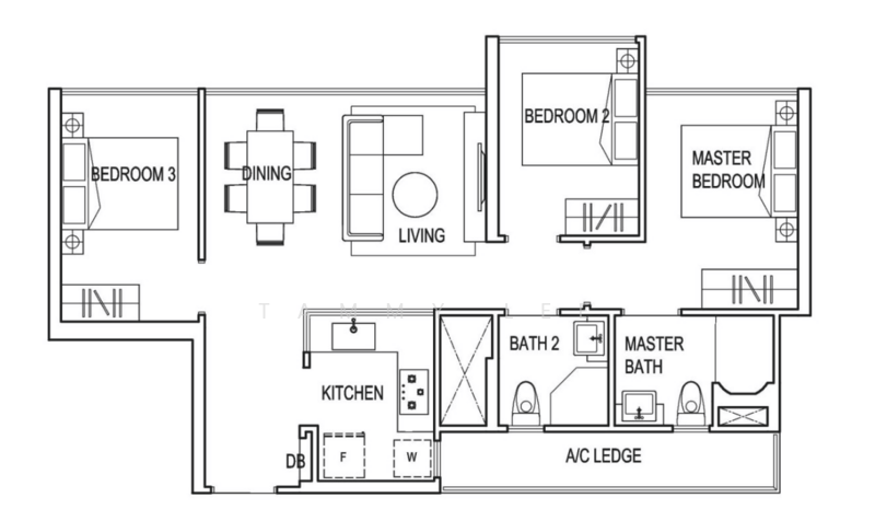 Symphony Suites, 1 Yishun Close, 3 Bedrooms, 797 sqft, Condominium For Sale, by Tammy Lee, 500146814 - PropertyGuru.com.sg