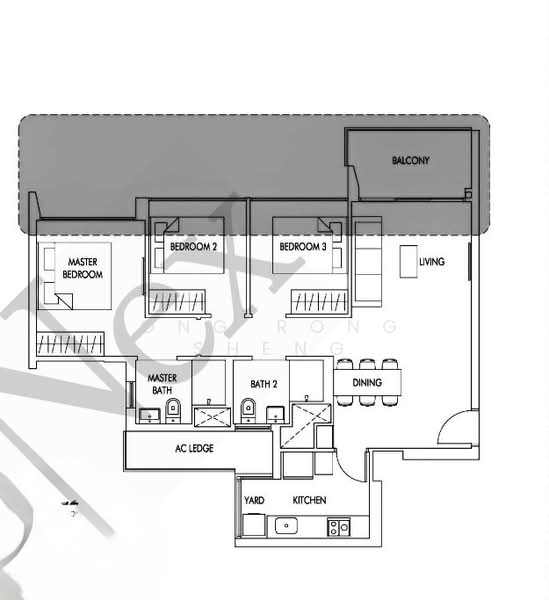 Sol Acres, 8 Choa Chu Kang Grove, 3 Bedrooms, 926 sqft, Executive Condominium For Sale, by Ong Rong Sheng, 500146836 - PropertyGuru.com.sg