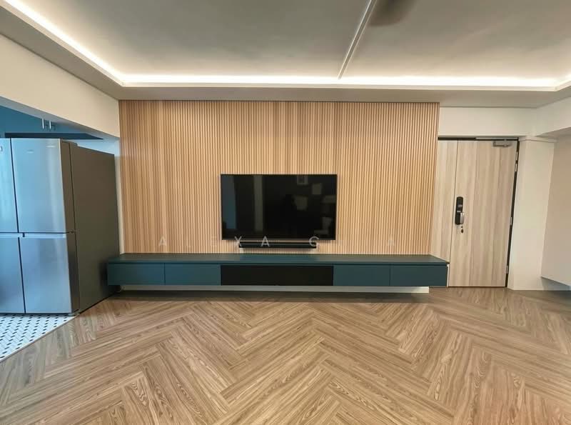 Serious Seller Must Sell Full Reno AMK 5S 1323sqft next to CRL MRT, , 4 Bedrooms, 1,323 sqft, HDB Flat For Sale, by Alexa Chia, 500146843 - Living Room - PropertyGuru.com.sg