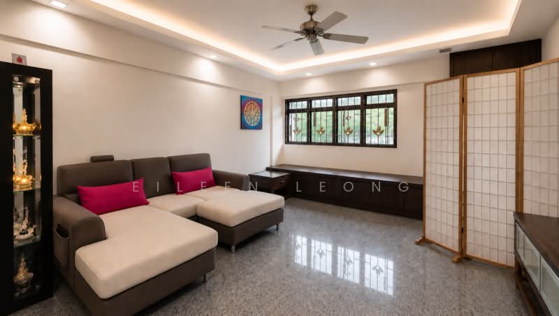 207 Ang Mo Kio Avenue 1, 207 Ang Mo Kio Avenue 1, 3 Bedrooms, 1,044 sqft, HDB Flat For Sale, by Eileen Leong, 500146850 - Living Room - PropertyGuru.com.sg