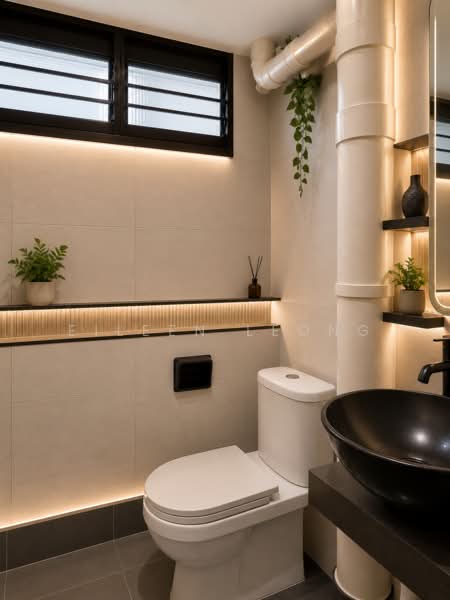 207 Ang Mo Kio Avenue 1, 207 Ang Mo Kio Avenue 1, 3 Bedrooms, 1,044 sqft, HDB Flat For Sale, by Eileen Leong, 500146850 - Common Toilet - For Illustration only - PropertyGuru.com.sg