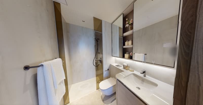 The Continuum, 1-8 Thiam Siew Avenue, 5 Bedrooms, 1,905 sqft, Condominium For Sale, by Roziana Cindy, 500146855 - Bathroom - PropertyGuru.com.sg