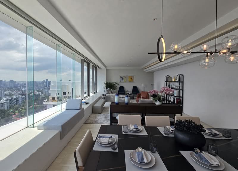 Ardmore Residence, 7 Ardmore Park, 4 Bedrooms, 3,186 sqft, Condominium For Rent, by Cheryl Teh, 500146861 - Living Room - PropertyGuru.com.sg