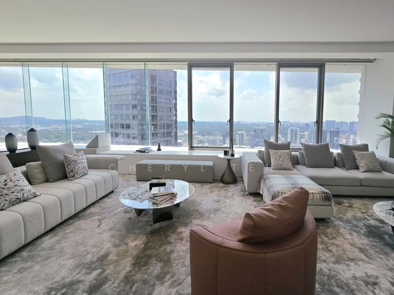 Ardmore Residence, 7 Ardmore Park, 4 Bedrooms, 3,186 sqft, Condominium For Rent, by Cheryl Teh, 500146861 - Living Room - PropertyGuru.com.sg