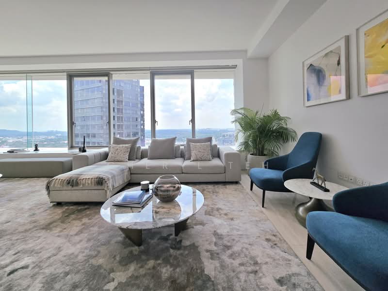 Ardmore Residence, 7 Ardmore Park, 4 Bedrooms, 3,186 sqft, Condominium For Rent, by Cheryl Teh, 500146861 - Living Room - PropertyGuru.com.sg