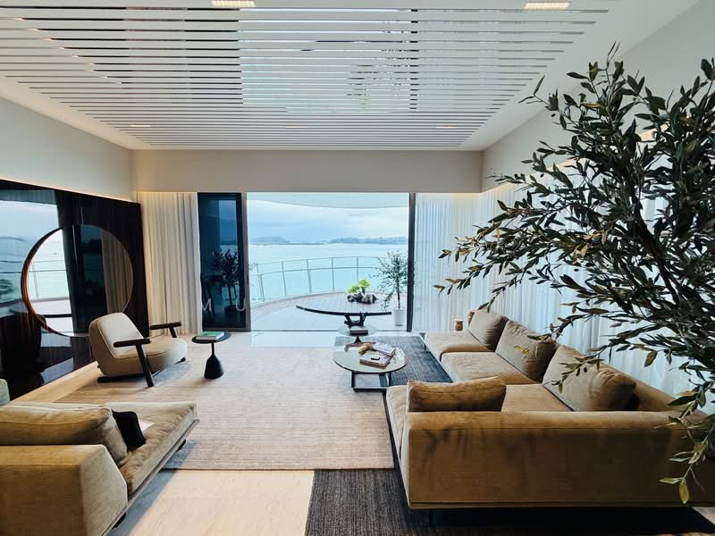 Seascape @ Sentosa Cove, 57 Cove Way, 3 Bedrooms, 2,174 sqft, Condominium For Sale, by Murphy Lee, 500146895 - Living Room - PropertyGuru.com.sg