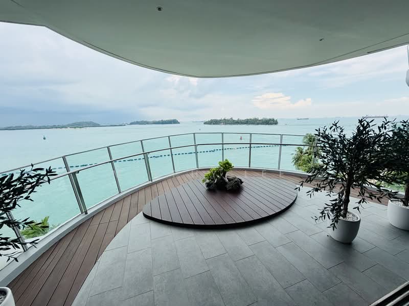 Seascape @ Sentosa Cove, 57 Cove Way, 3 Bedrooms, 2,174 sqft, Condominium For Sale, by Murphy Lee, 500146895 - Balcony - PropertyGuru.com.sg