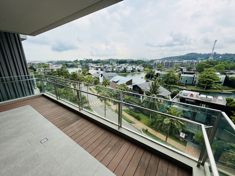 Seascape @ Sentosa Cove, 57 Cove Way, 3 Bedrooms, 2,174 sqft, Condominium For Sale, by Murphy Lee, 500146895 - Balcony - PropertyGuru.com.sg