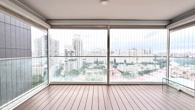 The Regency at Tiong Bahru, 38 Chay Yan Street, 3 Bedrooms, 1,281 sqft, Condominium For Rent, by Douglas Chew, 500146903 - Balcony - PropertyGuru.com.sg