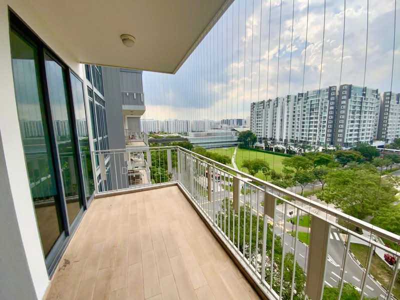 The Luxurie, 21 Compassvale Road, 2 Bedrooms, 775 sqft, Condominium For Rent, by Edeline Ooi, 500146906 - Balcony - PropertyGuru.com.sg