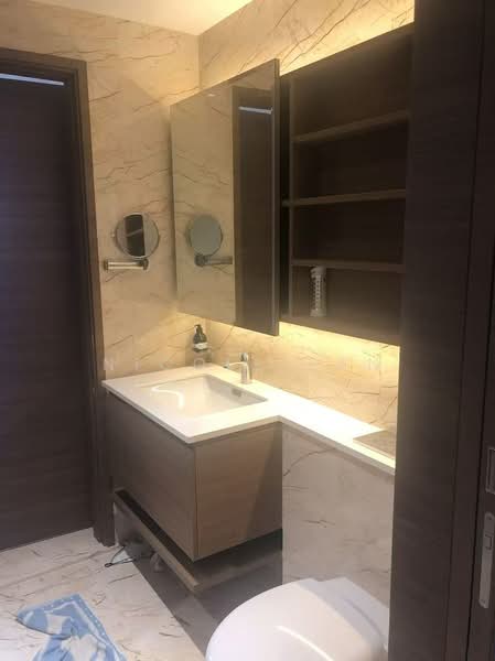 Queens Peak, 1 Dundee Road, 1 Bedroom, 484 sqft, Condominium For Sale, by Nicole Fan, 500146907 - Bathroom - PropertyGuru.com.sg