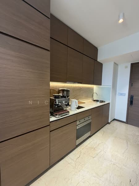 Queens Peak, 1 Dundee Road, 1 Bedroom, 484 sqft, Condominium For Sale, by Nicole Fan, 500146907 - Kitchen - PropertyGuru.com.sg