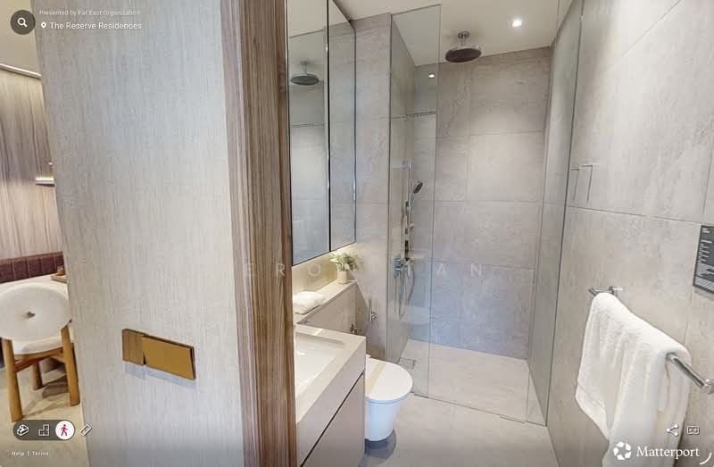 The Reserve Residences, 9 Jalan Anak Bukit, 3 Bedrooms, 1,163 sqft, Condominium For Sale, by Aeron Tan, 500146928 - Bathroom - PropertyGuru.com.sg