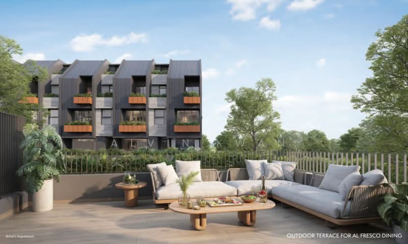 Pollen Collection II, , 5 Bedrooms, 1,614 sqft, Terraced House For Sale, by Alvin Kwan, 500146929 - Exterior - PropertyGuru.com.sg