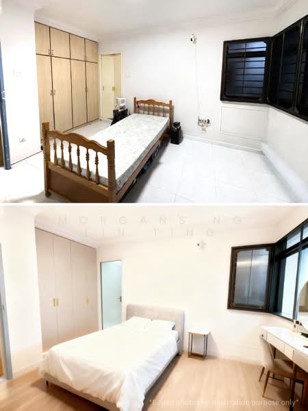 144 Lorong 2 Toa Payoh, 144 Lorong 2 Toa Payoh, 3 Bedrooms, 969 sqft, HDB Flat For Sale, by Morgans Ng Lin Ting, 500146972 - Bedroom - PropertyGuru.com.sg