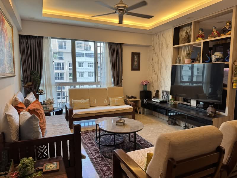The Florida, 76 Hougang Avenue 7, 3 Bedrooms, 1,300 sqft, Condominium For Rent, by Michael Koh, 500146977 - Living Room - PropertyGuru.com.sg