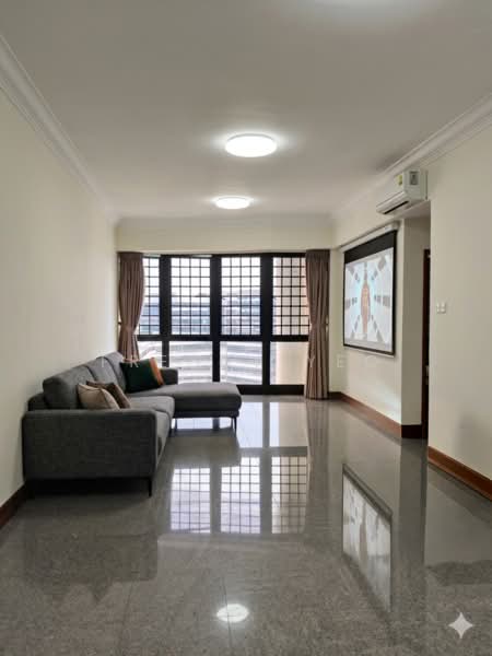 Eastpoint Green, 3 Simei Street 3, 3 Bedrooms, 1,184 sqft, Condominium For Rent, by Freddy Yeo, 500147060 - Living Room - PropertyGuru.com.sg