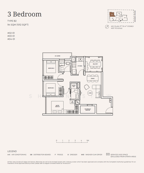 Jansen House, 25 Jansen Road, 3 Bedrooms, 1,012 sqft, Condominium For Sale, by Shoan Siew, 500147086 - PropertyGuru.com.sg
