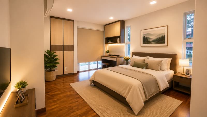 Freehold Corner Gem at $13XXM PSF, Upper Paya Lebar Road, Tai Keng Gardens, Upper Serangoon Road, Upper Paya Lebar Road, 5 Bedrooms, 4,200 sqft, Corner Terrace For Sale, by Cecilia Tia, 500147140 - Bedroom - PropertyGuru.com.sg